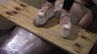 Platform Shoes Penis and Ball Trampling - Preview