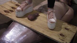 Platform Shoes Penis and Ball Trampling - Preview