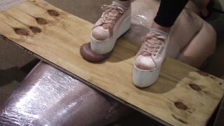 Platform Shoes Penis and Ball Trampling - Preview