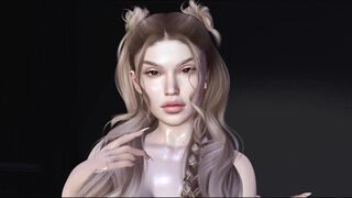 Crazy Hot Futanari Dancing & Showing her Huge Cock