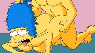 |THE SIMPSONS| FLANDERS FUCKS MARGE ROUGH!