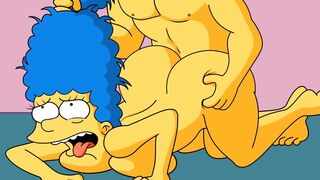 |THE SIMPSONS| FLANDERS FUCKS MARGE ROUGH!