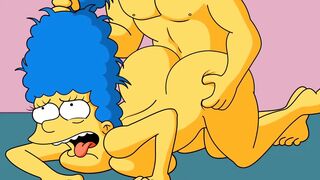 |THE SIMPSONS| FLANDERS FUCKS MARGE ROUGH!