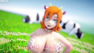 Dancing Cow sluts with Long Boobs (HD/FPS60)