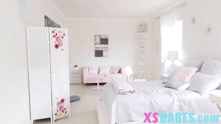 Blonde 18yo Caught Sneaking In And Punished- Jamie Jett