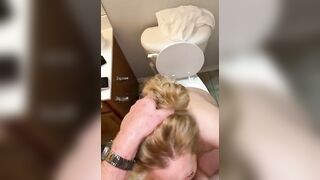 Wifey offer Fellatio before she Gets into the Bath Tub