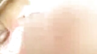 African J Fucking her Rabbit Dildo while Squirting and Pee