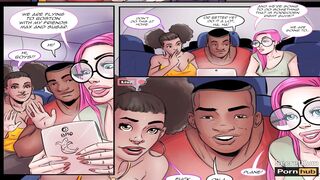 Candy the Cam Chaturbate Part two - Mile High Club || Live Broadcast three-way Plowed into Plane Toilet