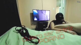 Vulgar Colombian bimbos interrupts the scene game, the boy fucks