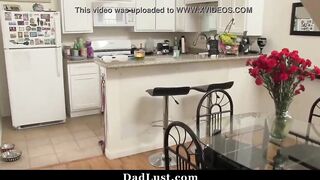 Daughter ASking Her Daddy to Have a Bang With her