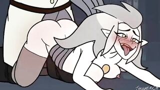 Warden Wrath fucking Eda WITH SOUND Milf Witch - The