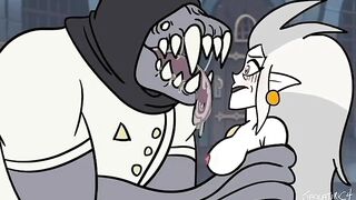 Warden Wrath fucking Eda WITH SOUND Milf Witch - The