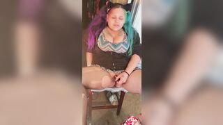 Really hot Chair Squirt