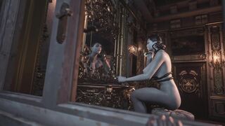 Resident Evil Village Lady Dimitrescu Seduction - 3D Anime