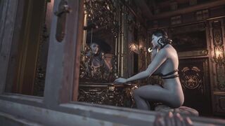 Resident Evil Village Lady Dimitrescu Seduction - 3D Anime