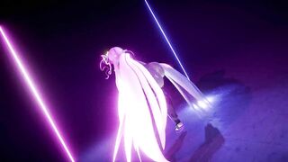 【MMD R-18 year old SEX DANCE】BB BYIBY GODDESS LONG BOOTY 大きなお尻 MMD
