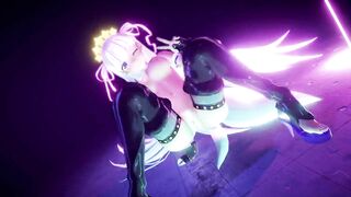 【MMD R-18 year old SEX DANCE】BB BYIBY GODDESS LONG BOOTY 大きなお尻 MMD