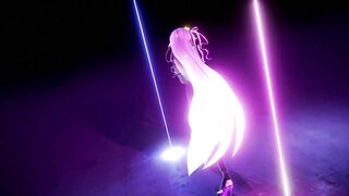 【MMD R-18 year old SEX DANCE】BB BYIBY GODDESS LONG BOOTY 大きなお尻 MMD