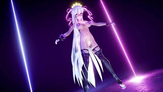 【MMD R-18 year old SEX DANCE】BB BYIBY GODDESS LONG BOOTY 大きなお尻 MMD