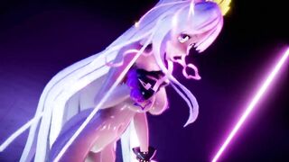 【MMD R-18 year old SEX DANCE】BB BYIBY GODDESS LONG BOOTY 大きなお尻 MMD