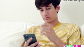 Angry teens stepsister Braylin Bailey hates her stepbro but blown