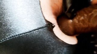 Pegging Whit Fake-Cock Barely Legal Pounded Dude Pvc Bdsm