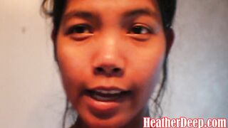 Thai 19 yo heather deep gives morning fellatio deeply creamthroat after