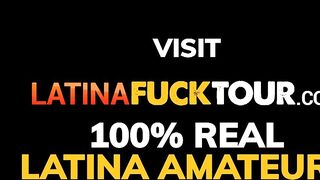 Hispanic Amateur Hoe enjoying my Big White Penis