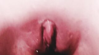 Bimbo Fights her Itchiness Pinching her Twat with Iron Clamps and Ridding her Favorite Toy
