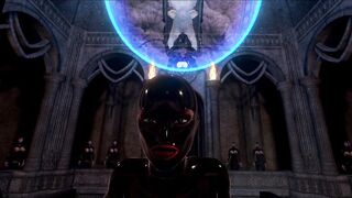 Citor3 Femdomination two 3D VR game walkthrough five: Collar Ceremony