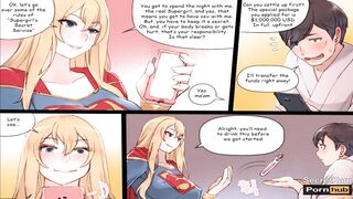 Supergirl - Perfect Escort Sells Superpussy for a Million Dollars