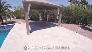 POVD Soaking Soak Snatch Ejaculates Rough On Lubed Up Long