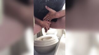 View us both go Pissing first thing inside the Morning while we are out Camping