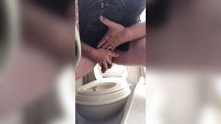 View us both go Pissing first thing inside the Morning while we are out Camping