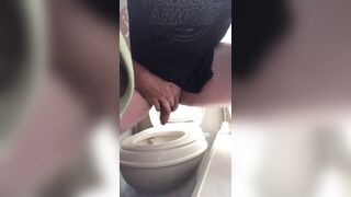 View us both go Pissing first thing inside the Morning while we are out Camping
