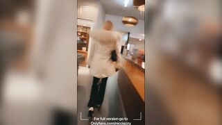 Outdoors Sex at a Restaurant - Nicci Azzy