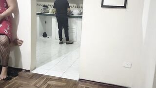 My fiance's best friend comes to visit him and I
