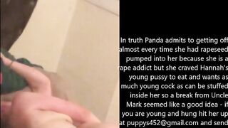 Hannah Horn's Auntie Panda Exposed As A Whore