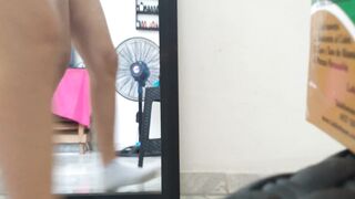 Dancing and Fucking myself inside Front of the Mirror