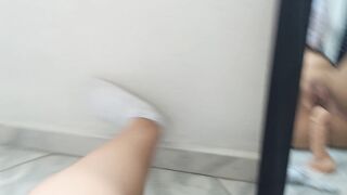 Dancing and Fucking myself inside Front of the Mirror