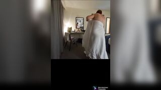 Milf and Step Som Share Hotel Room and Fucked satisfy Dont Cum inside me