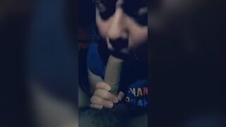 Sucking Off on my Coworkers Dick inside the Vehicle