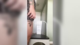 sexy Huge Titties Inked milf Strip Tease