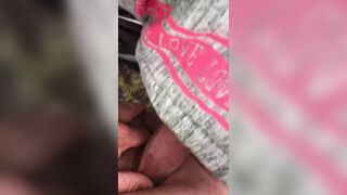 OUTDOORS Masturbation & Sex, cougar Blown & Banged! him so Incredible, Cumming on her Asshole he Slurped up
