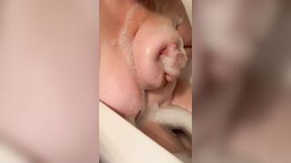 Fun inside the Bath Tub. just really Lonely