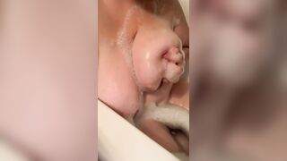 Fun inside the Bath Tub. just really Lonely