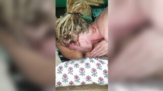 Hotwife Pissed on her Hubby after getting Creampied. Filthy Talk