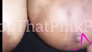 PopThatPinkPink Huge Dark Areola LONG Titty Compilation