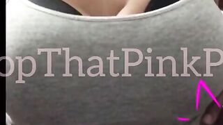 PopThatPinkPink Huge Dark Areola LONG Titty Compilation