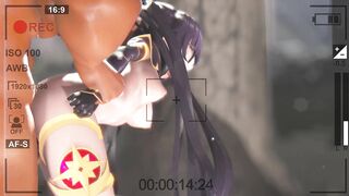 【MMD R-18 yo SEX DANCE】MONA GODDESS SEX STORY SWEET SATISFACTION 激しいセックスの快楽 [MMD]